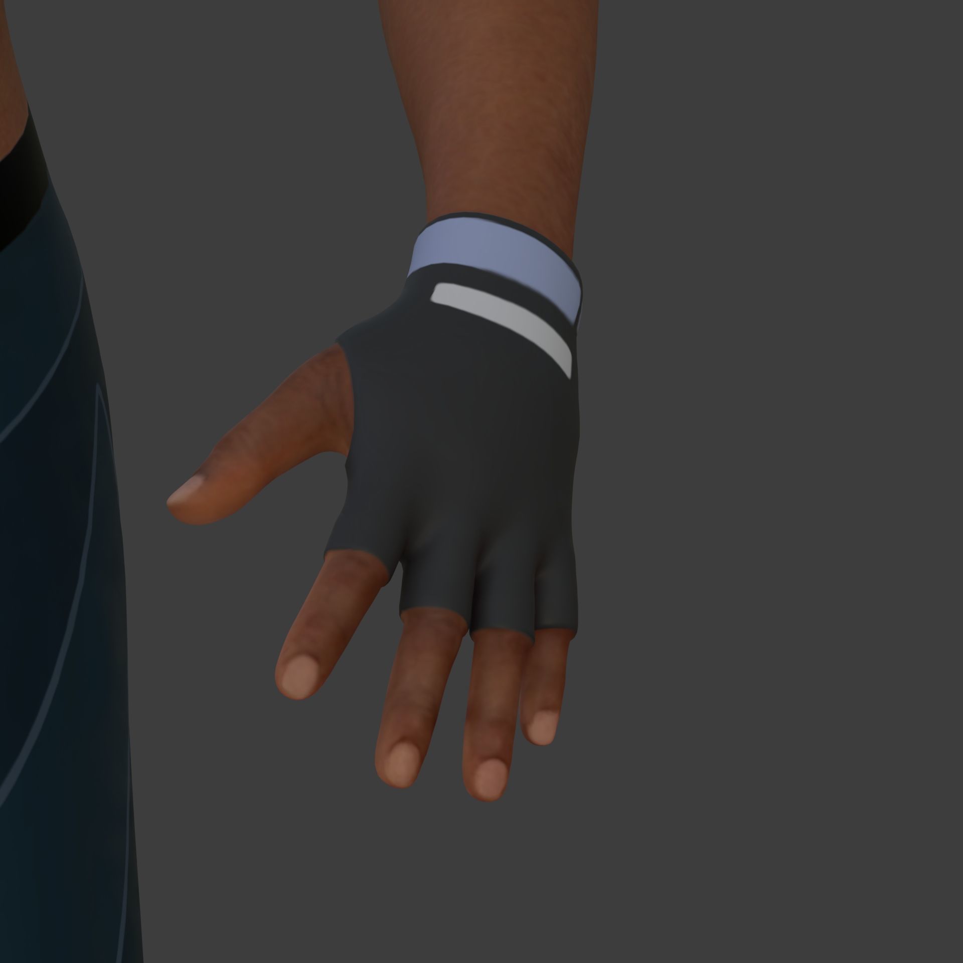 Athlete - MMA Fighter - UFC - Martial Art - Box - Kickboxing Low-poly 3D model_34