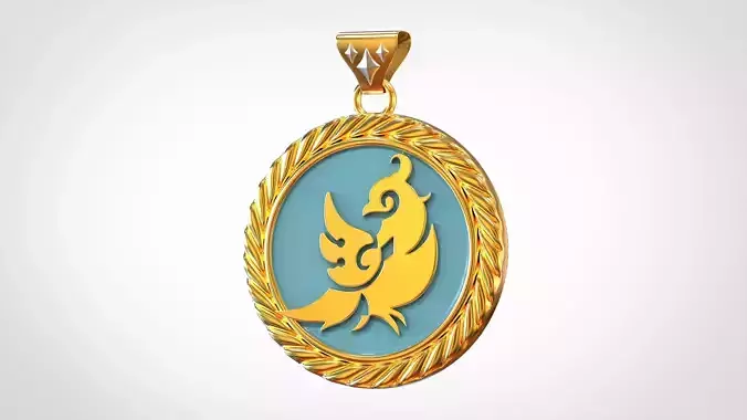 Palumbus Pendant  3D print model