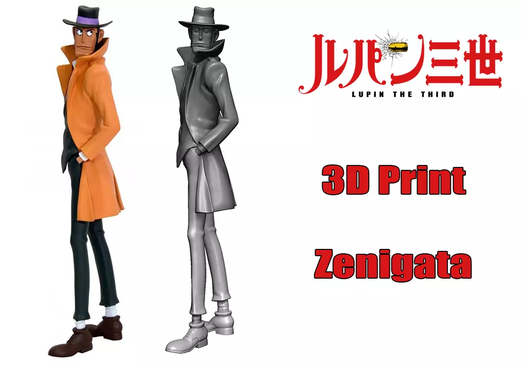 Zenigata 3D print model_0