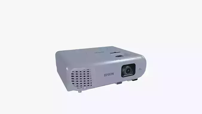 Projector  Low-poly 3D model