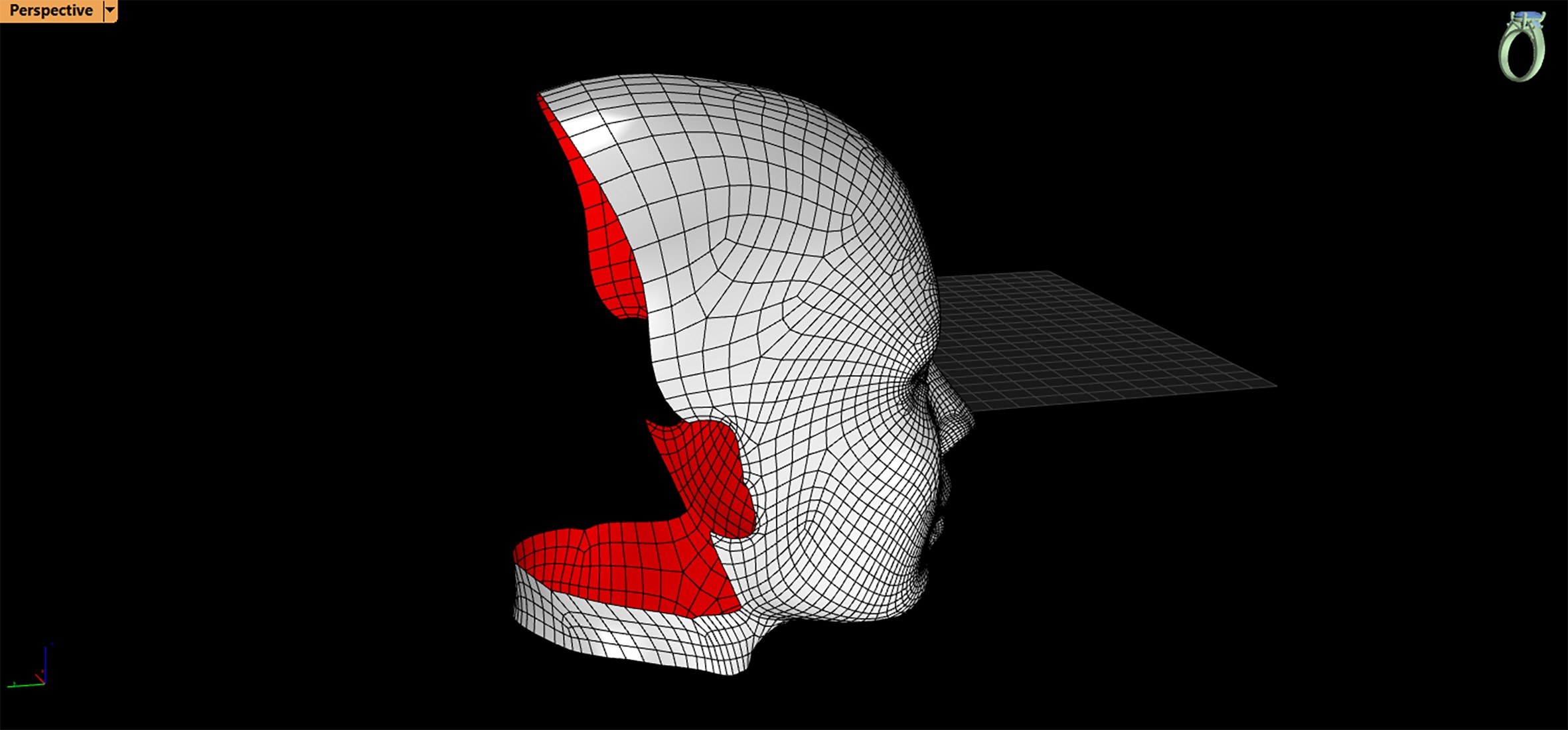 Real Size Head 3D model_6