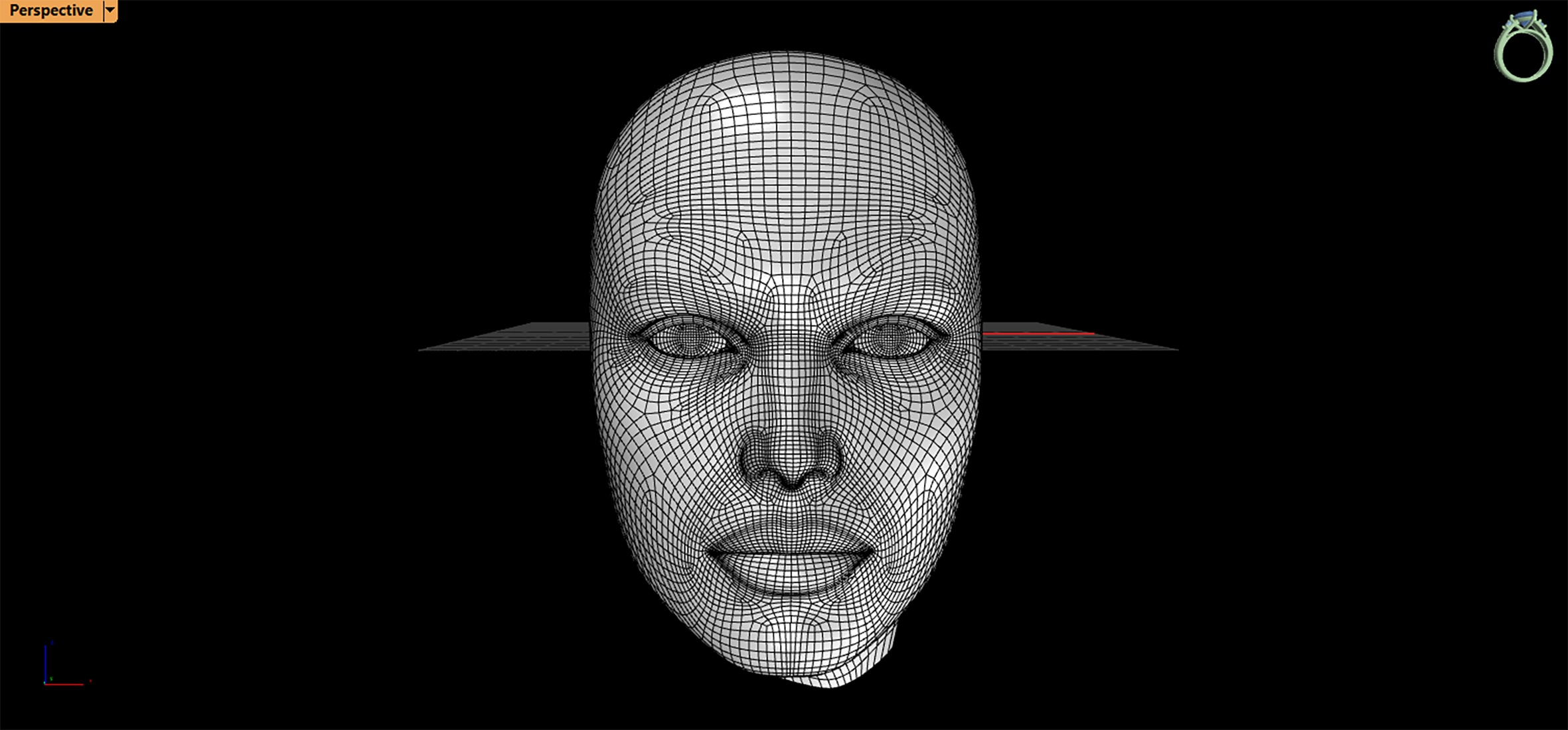 Real Size Head 3D model_11