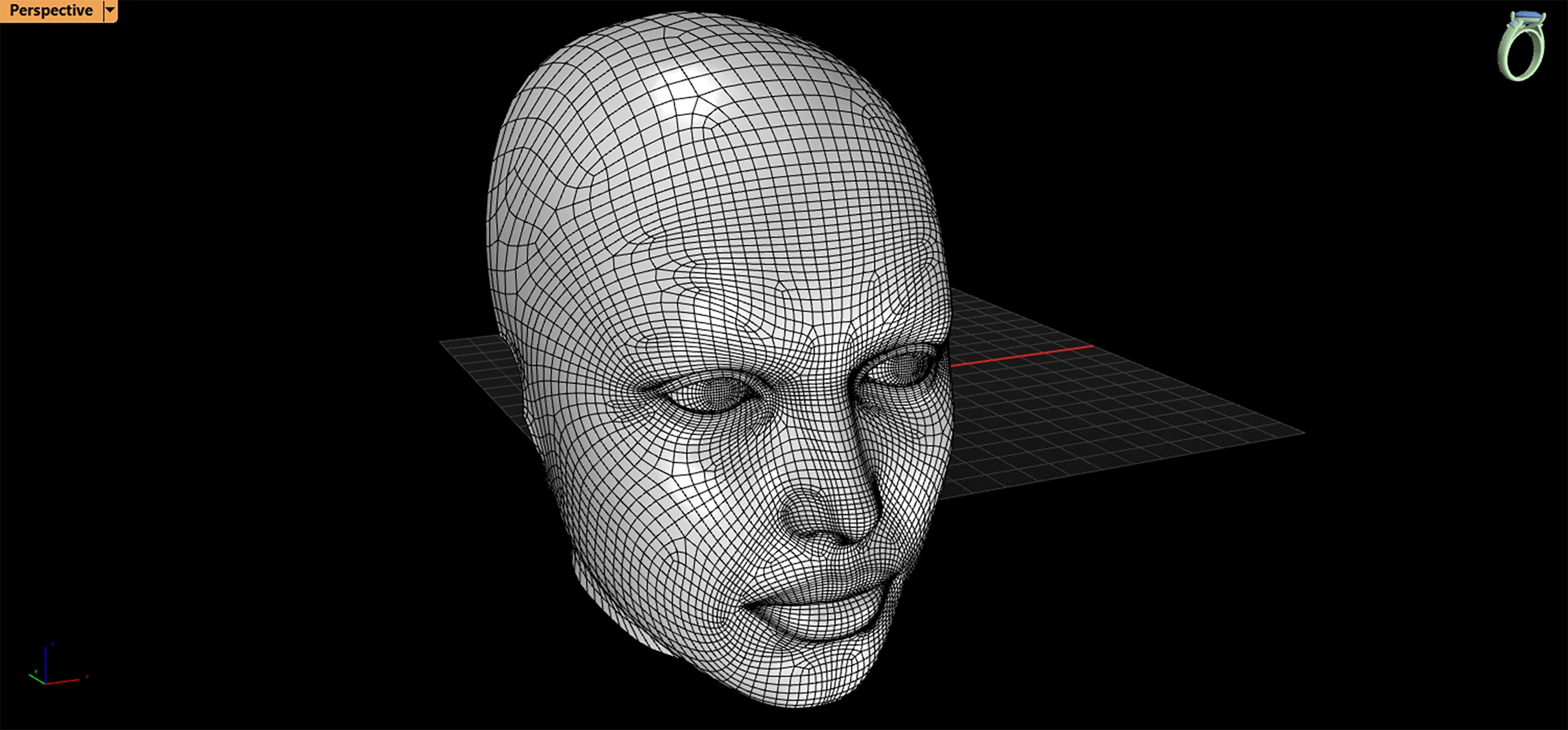 Real Size Head 3D model_5