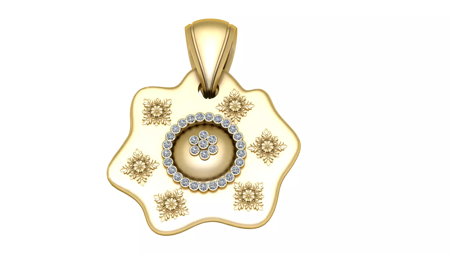 EGG STYLE PENDANT 3D PRINTABLE MODEL 3D print model