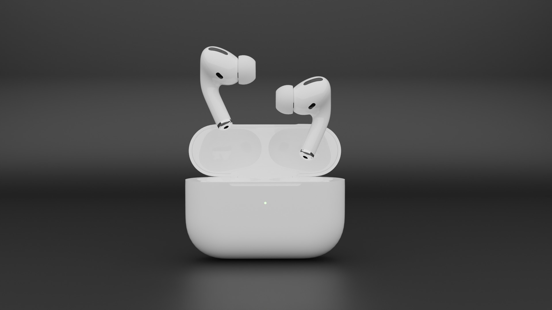 apple airpods pro 3D model_2