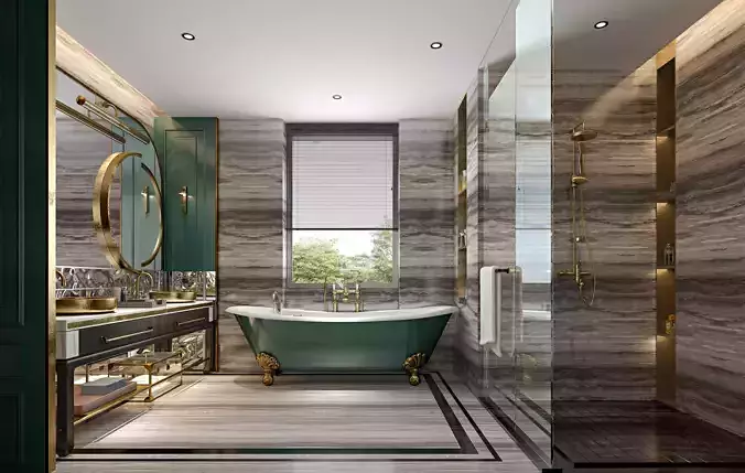 bathroom 3D model