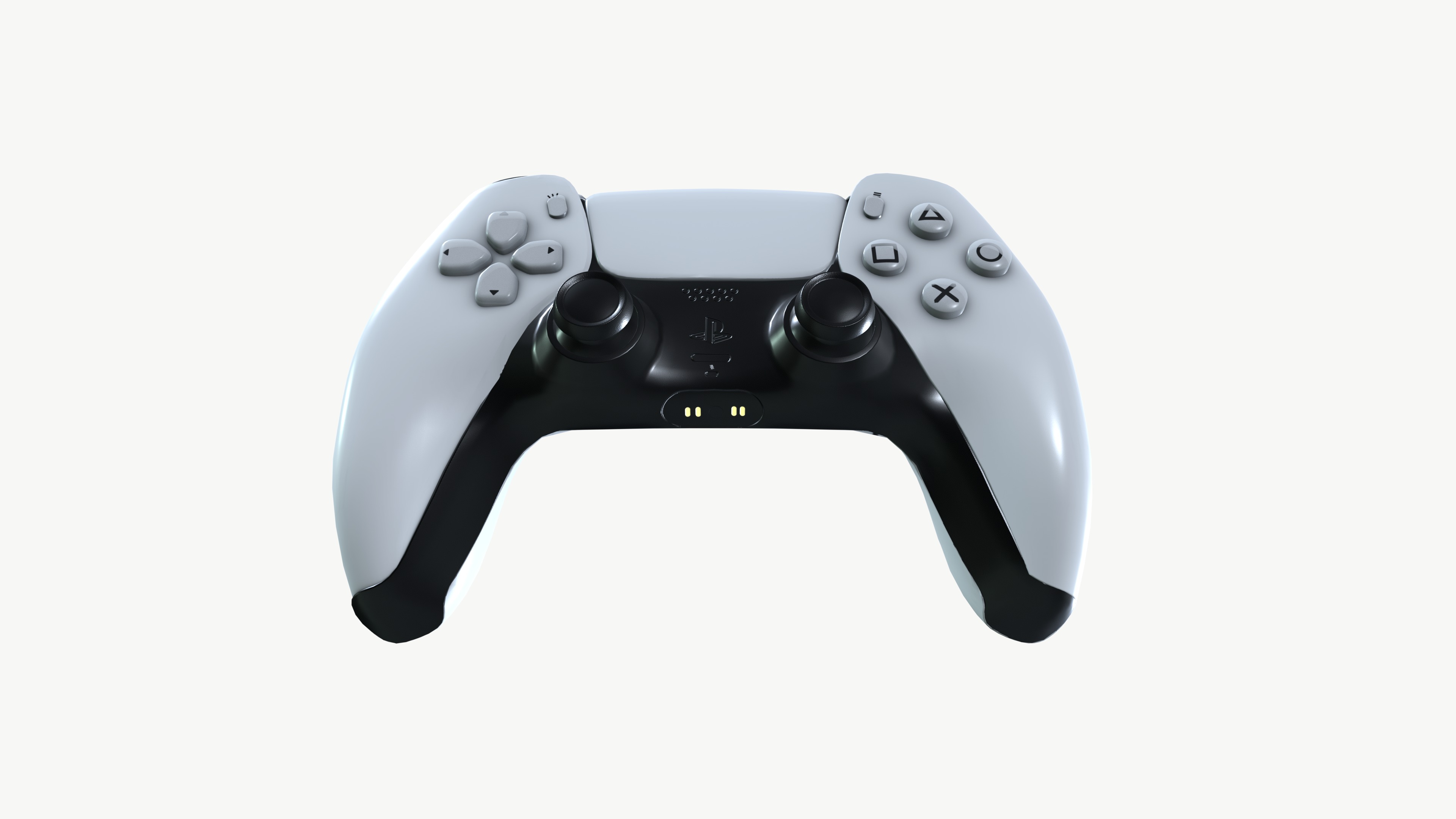 Ps5 Controller Low-poly 3D model_2