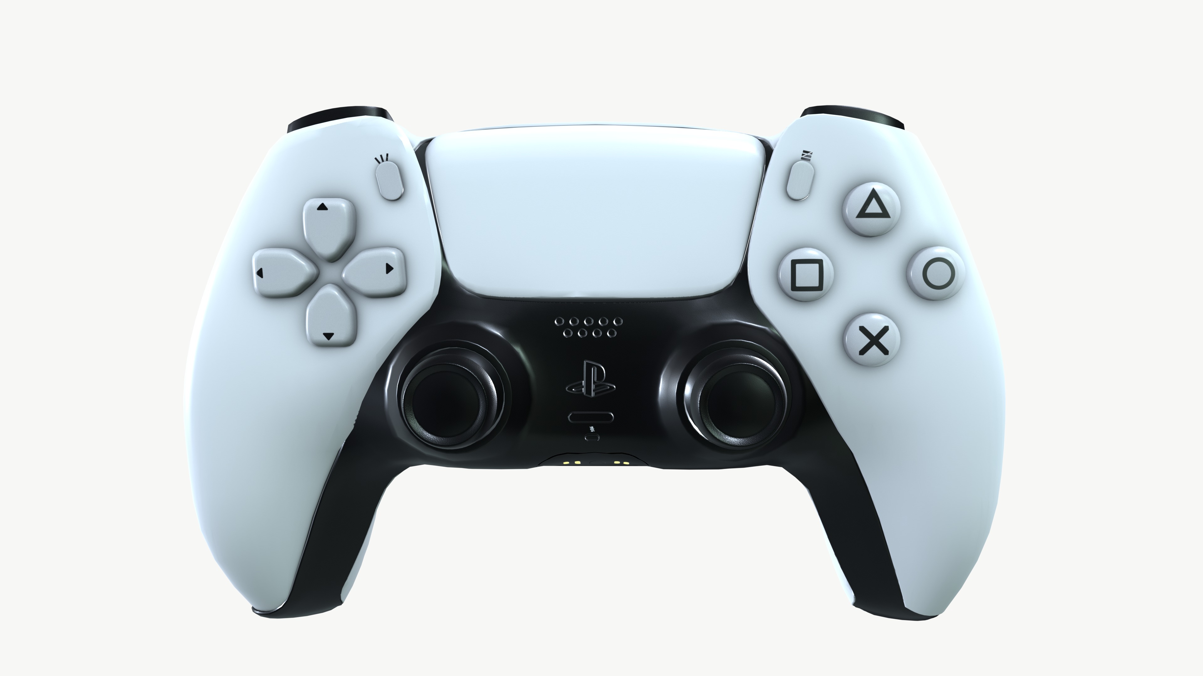 Ps5 Controller Low-poly 3D model_8
