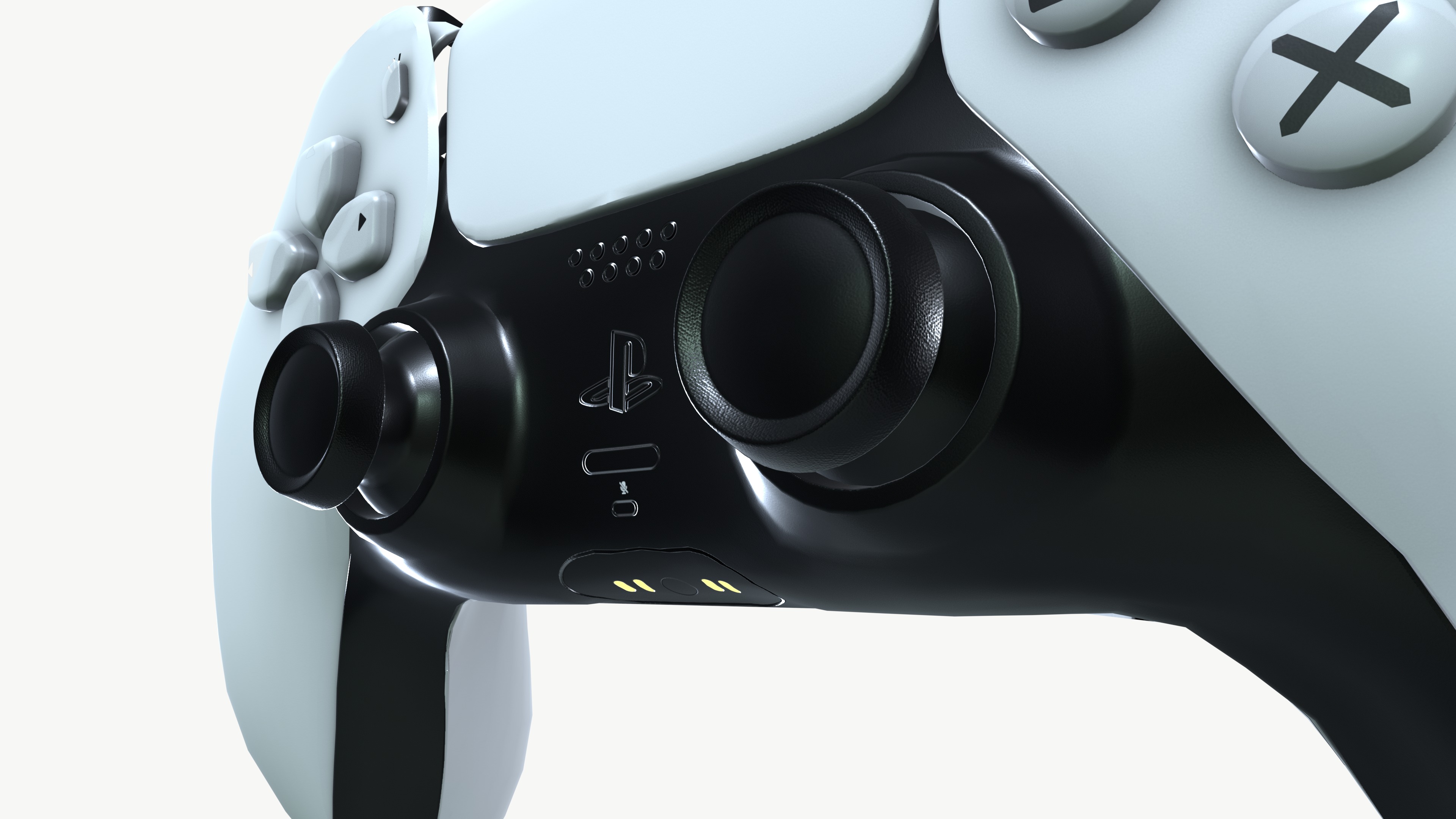 Ps5 Controller Low-poly 3D model_6