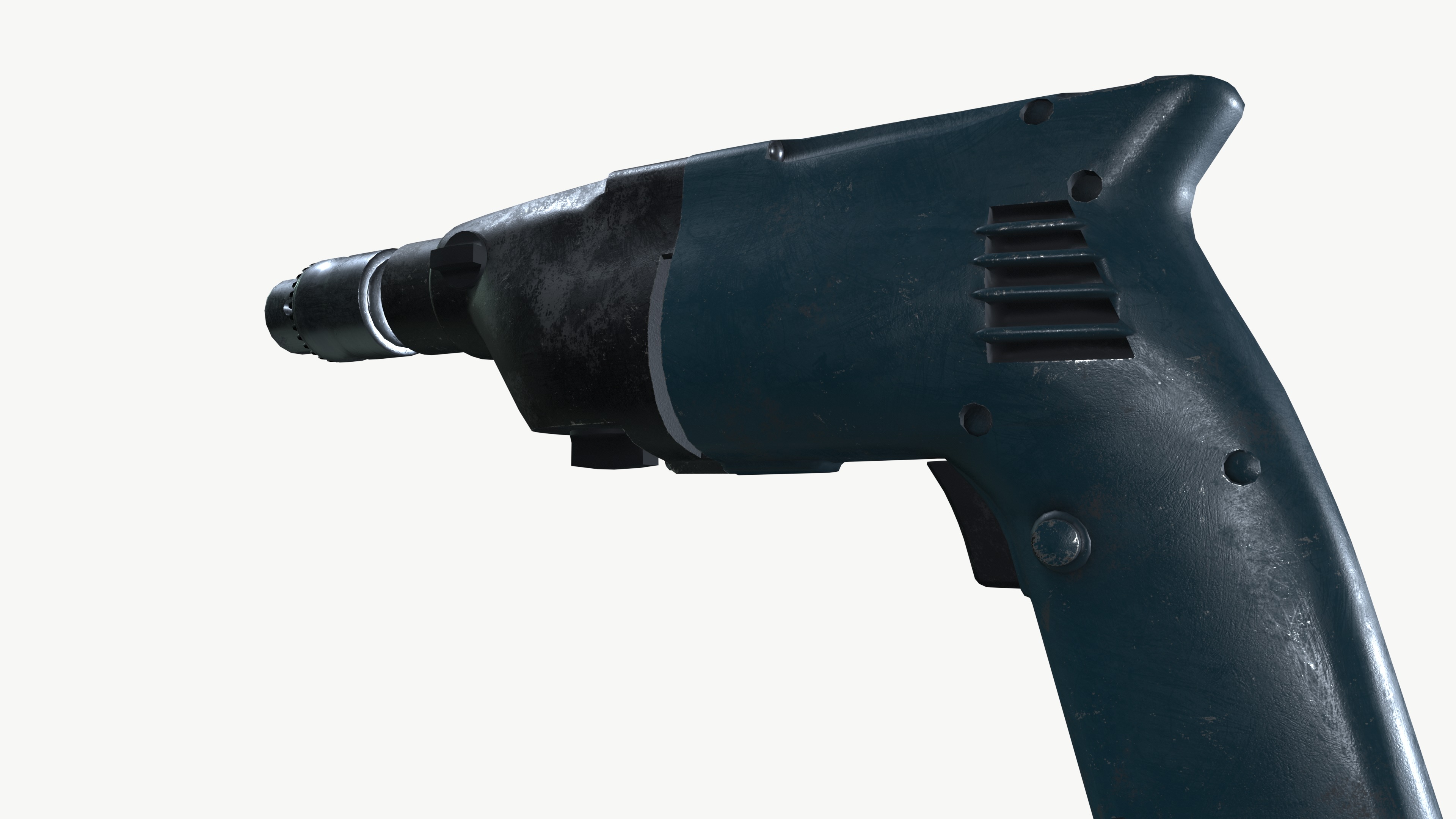 Drill Machine 3D model_7