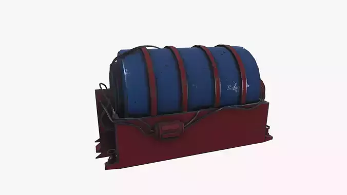 Old Generator 3D model