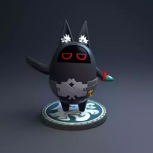 Hoshimi Miyabi Bangboo - Zenless Zone Zero 3D print model