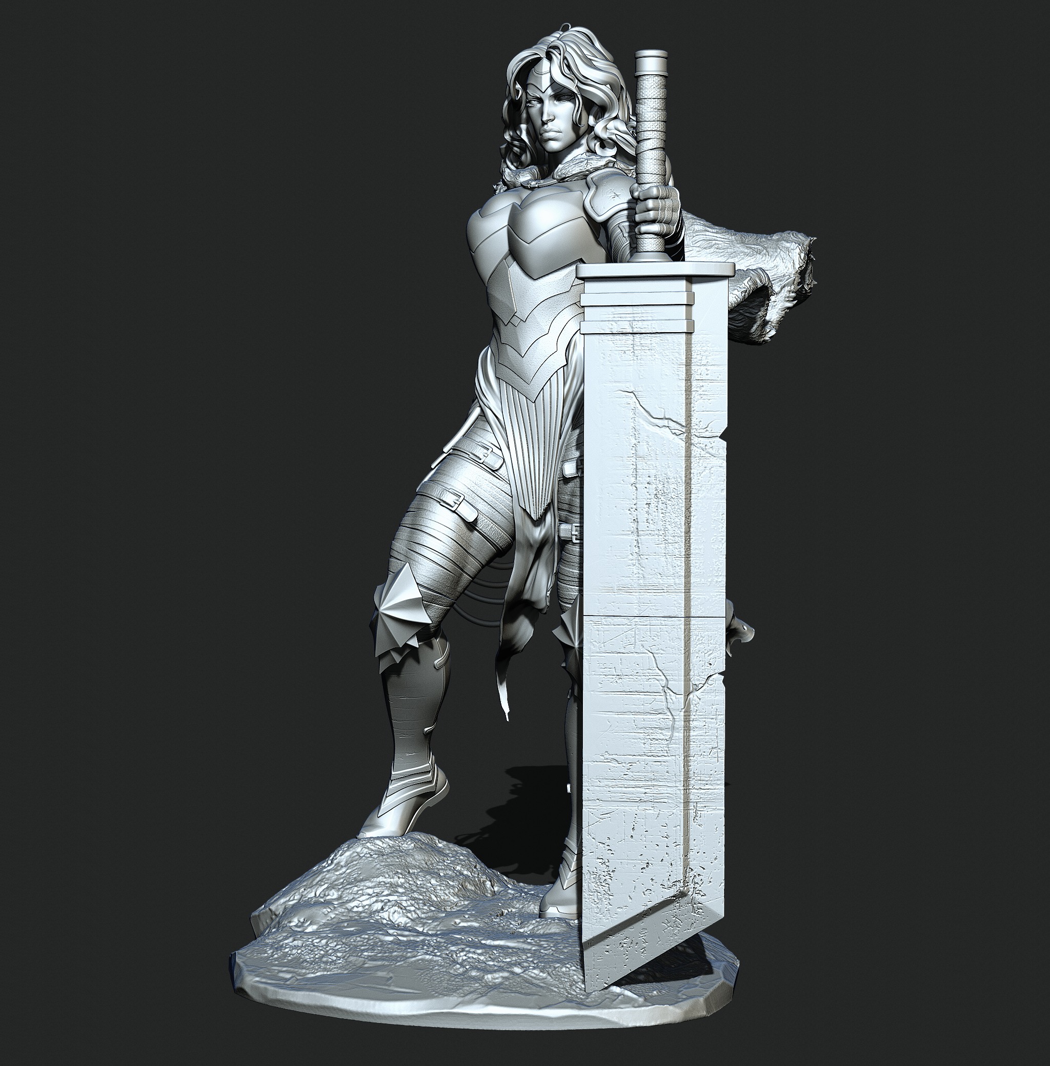 Absolute Wonder woman with NSFW 3D print model_14