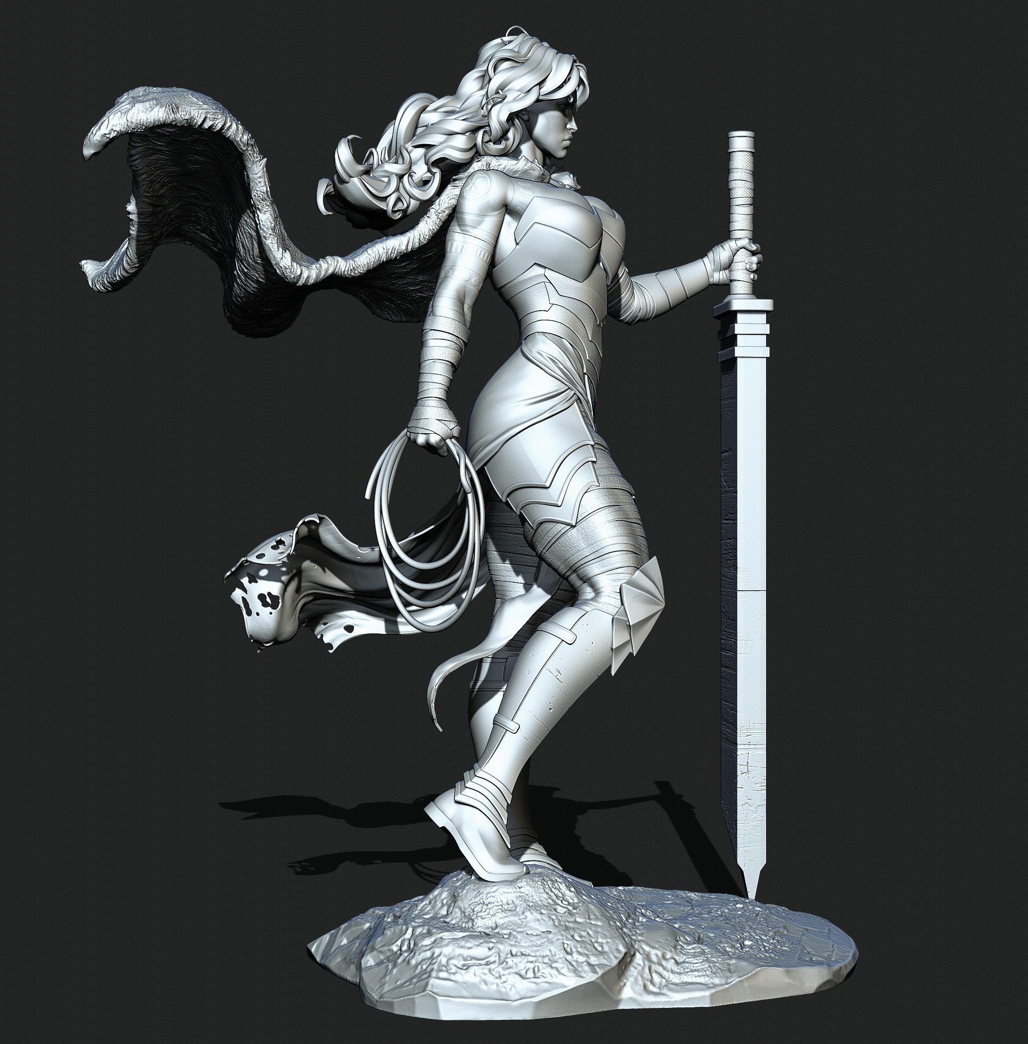 Absolute Wonder woman with NSFW 3D print model_9