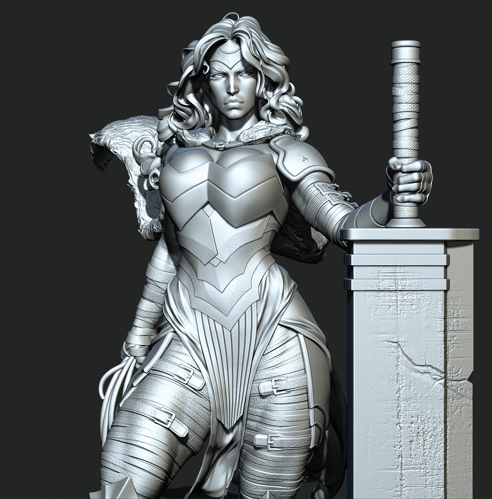 Absolute Wonder woman with NSFW 3D print model_15