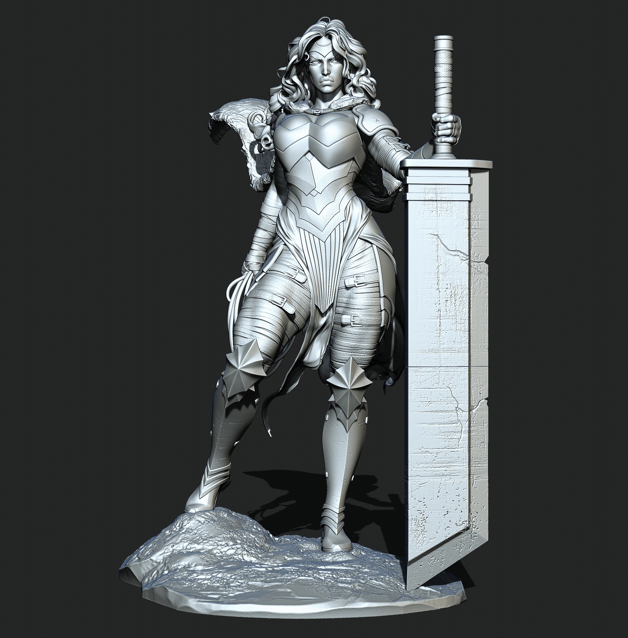 Absolute Wonder woman with NSFW 3D print model_7