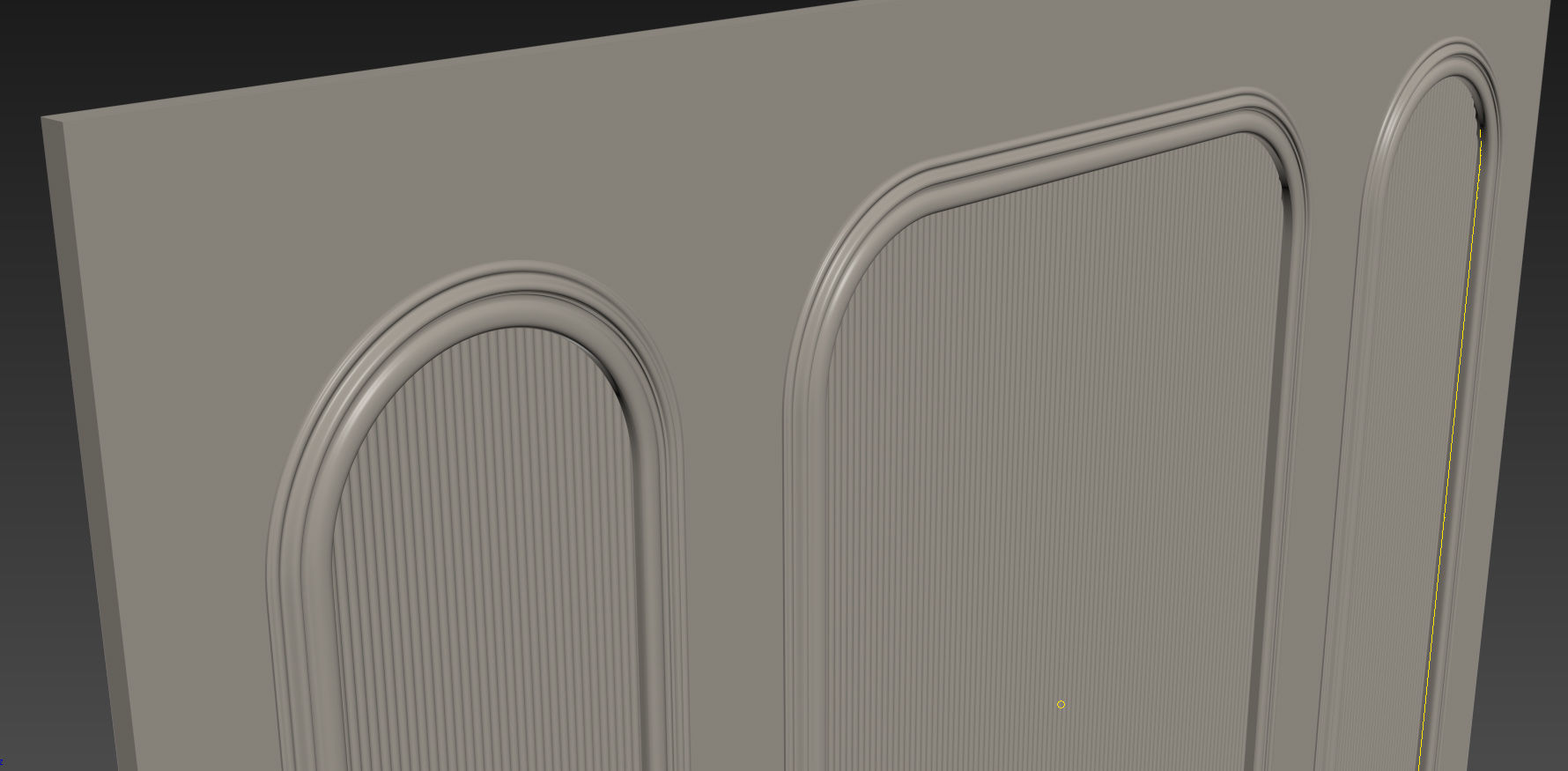 Decorative V17 Wall Panels 3D model_6