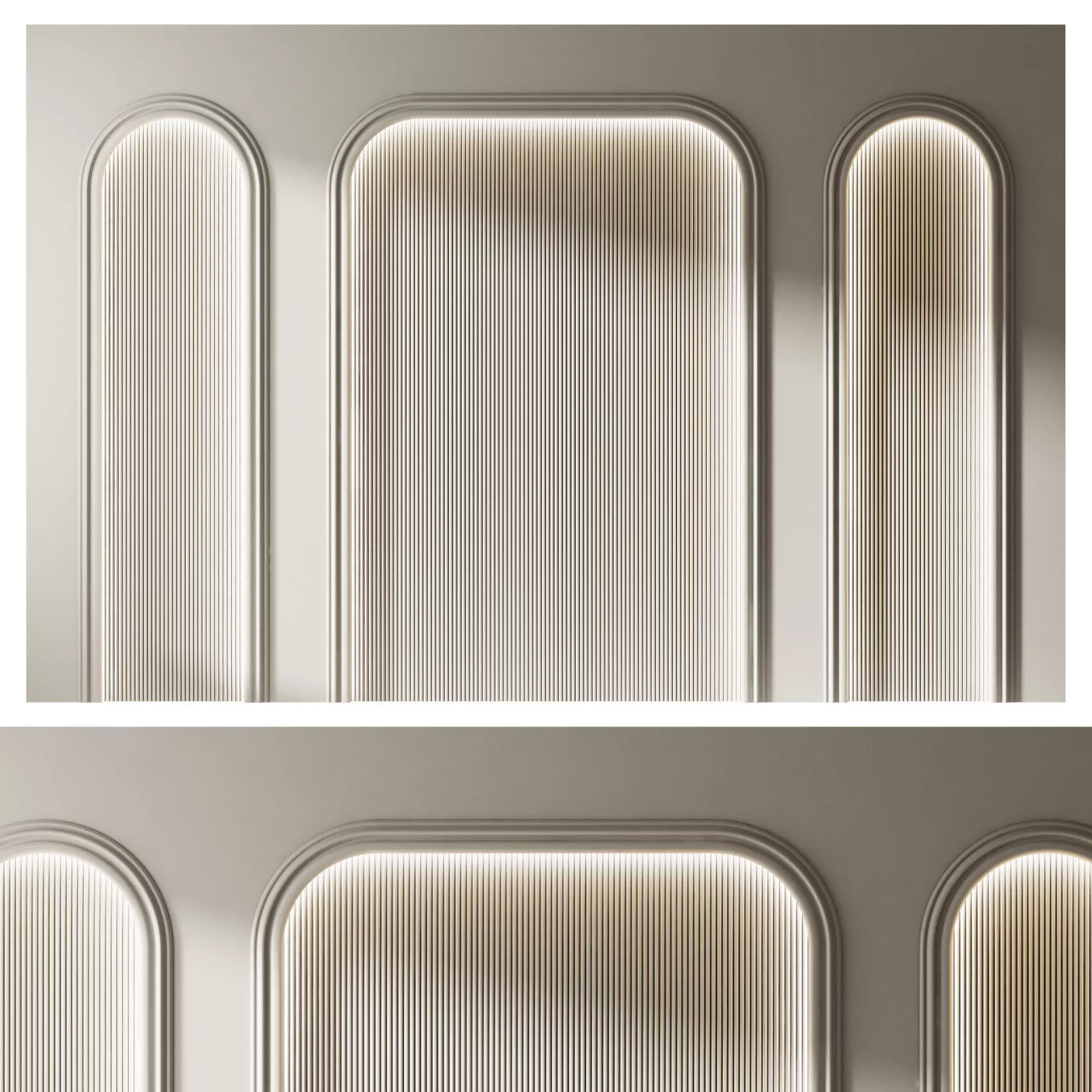 Decorative V17 Wall Panels 3D model_0