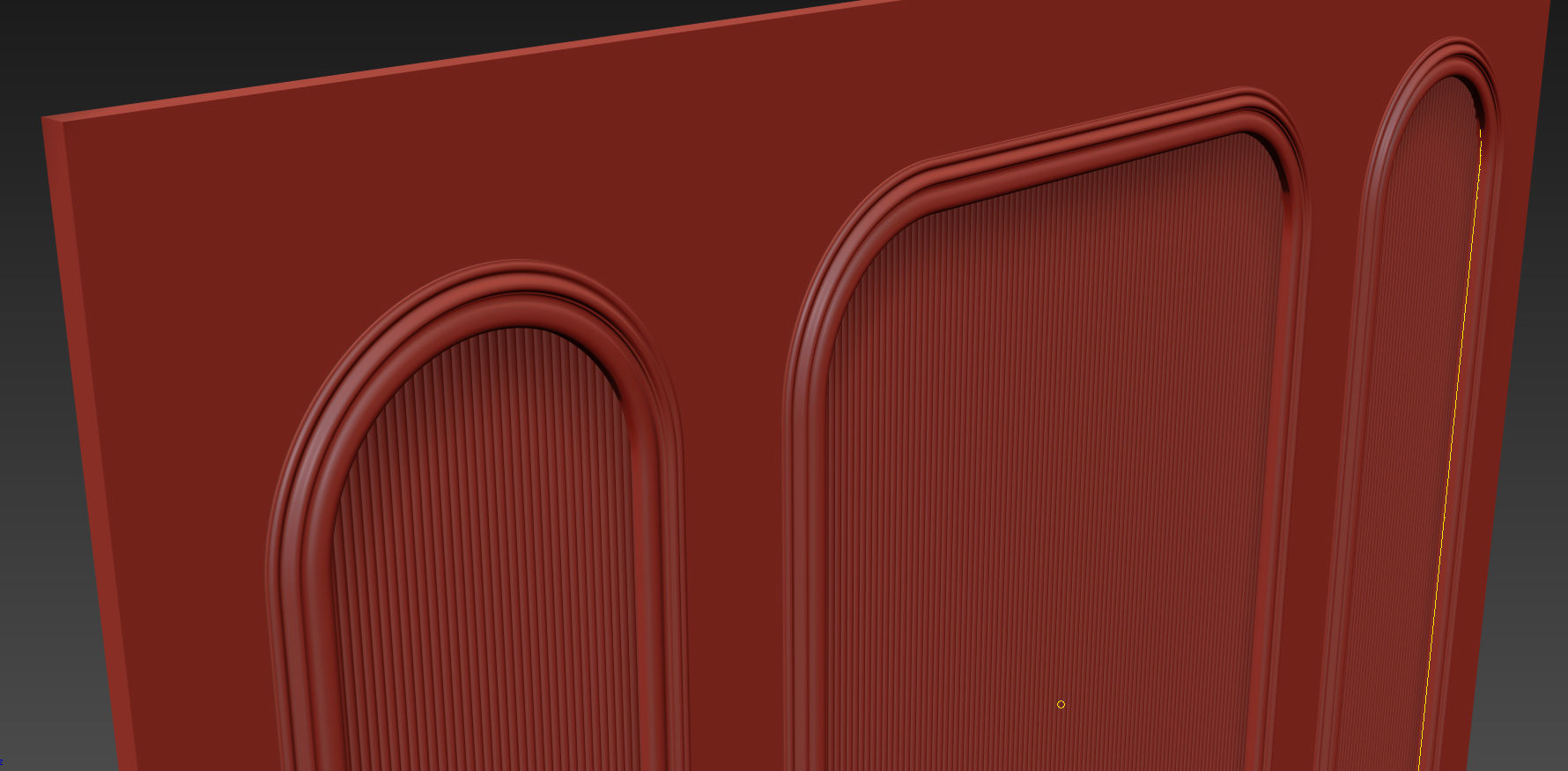 Decorative V17 Wall Panels 3D model_7