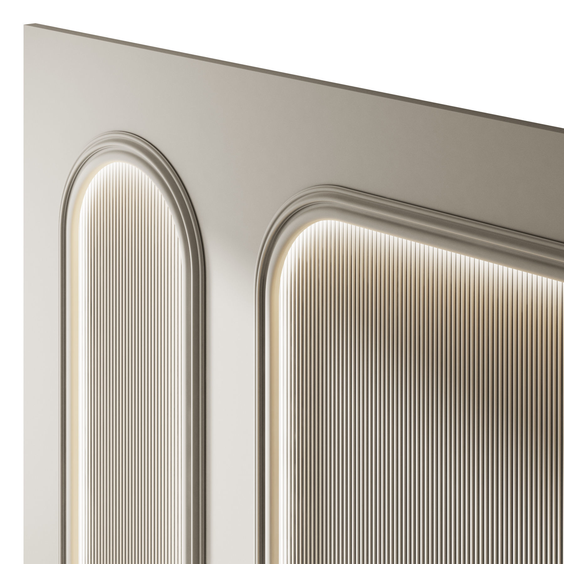 Decorative V17 Wall Panels 3D model_2