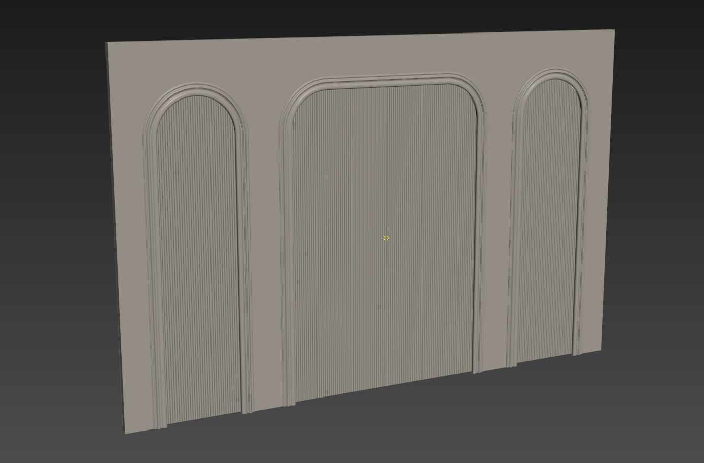 Decorative V17 Wall Panels 3D model_4