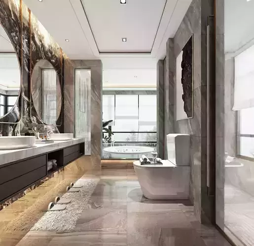 bathroom 3D model