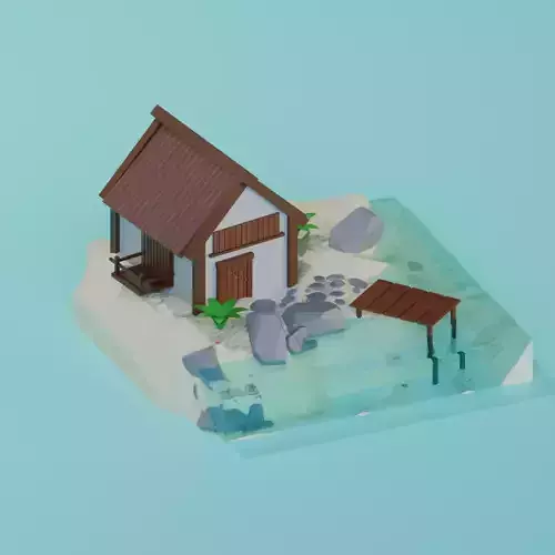Small Beach Hut