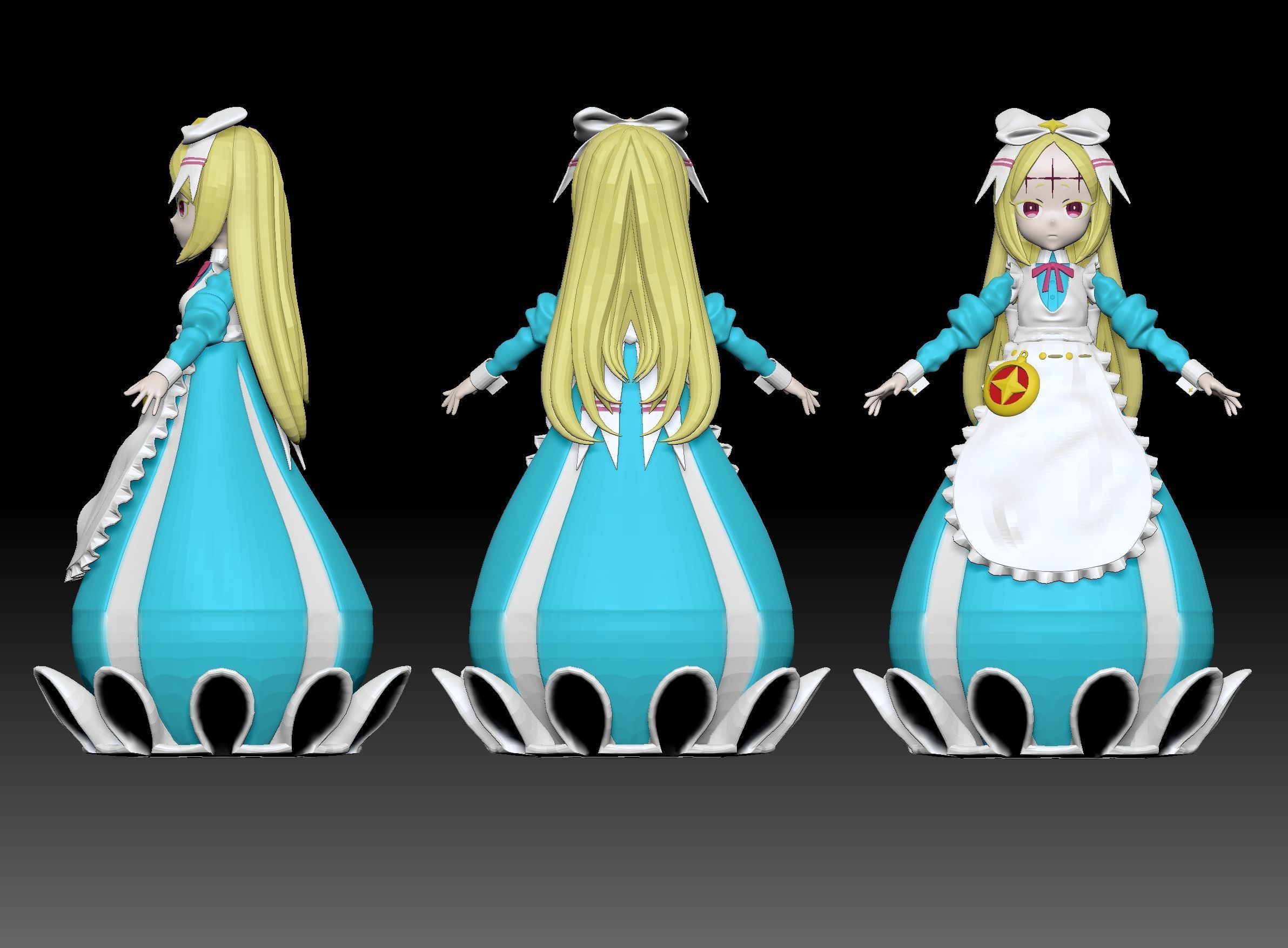 Nero Alice - Gushing over Magical Girls 3D print model_4