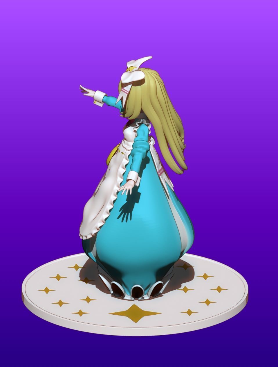 Nero Alice - Gushing over Magical Girls 3D print model_2