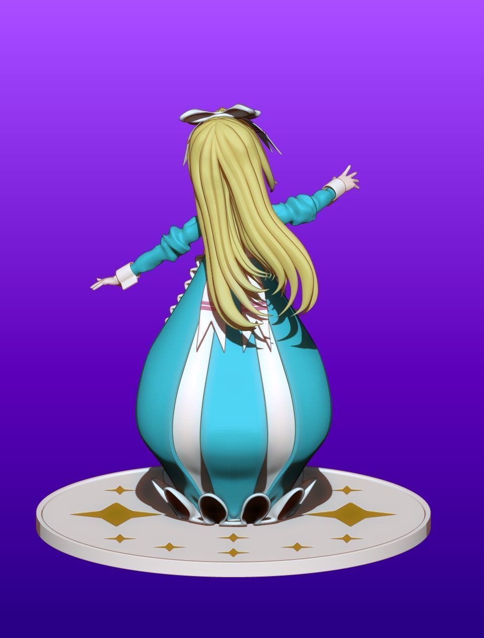 Nero Alice - Gushing over Magical Girls 3D print model_3