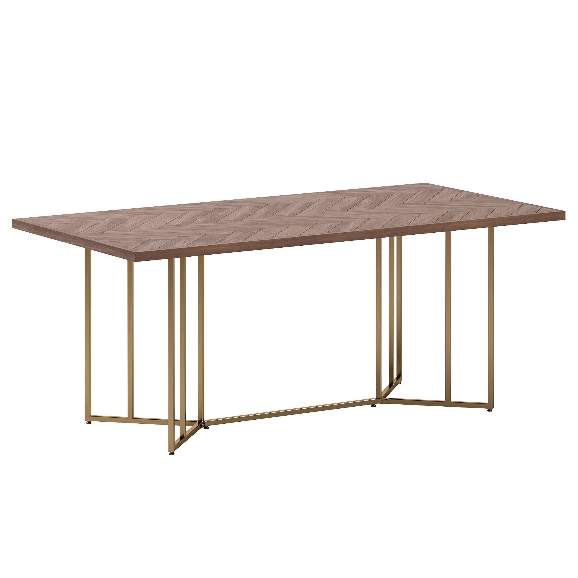 Westwing Nemo Chair and Luca Dining Table 3D model_2