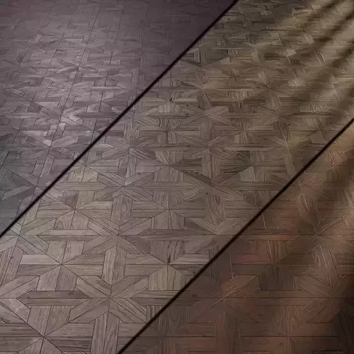 Floor Wood PBR Material