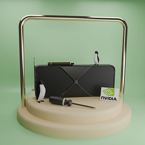 FREE NVIDIA RTX 5090 base model Free 3D model