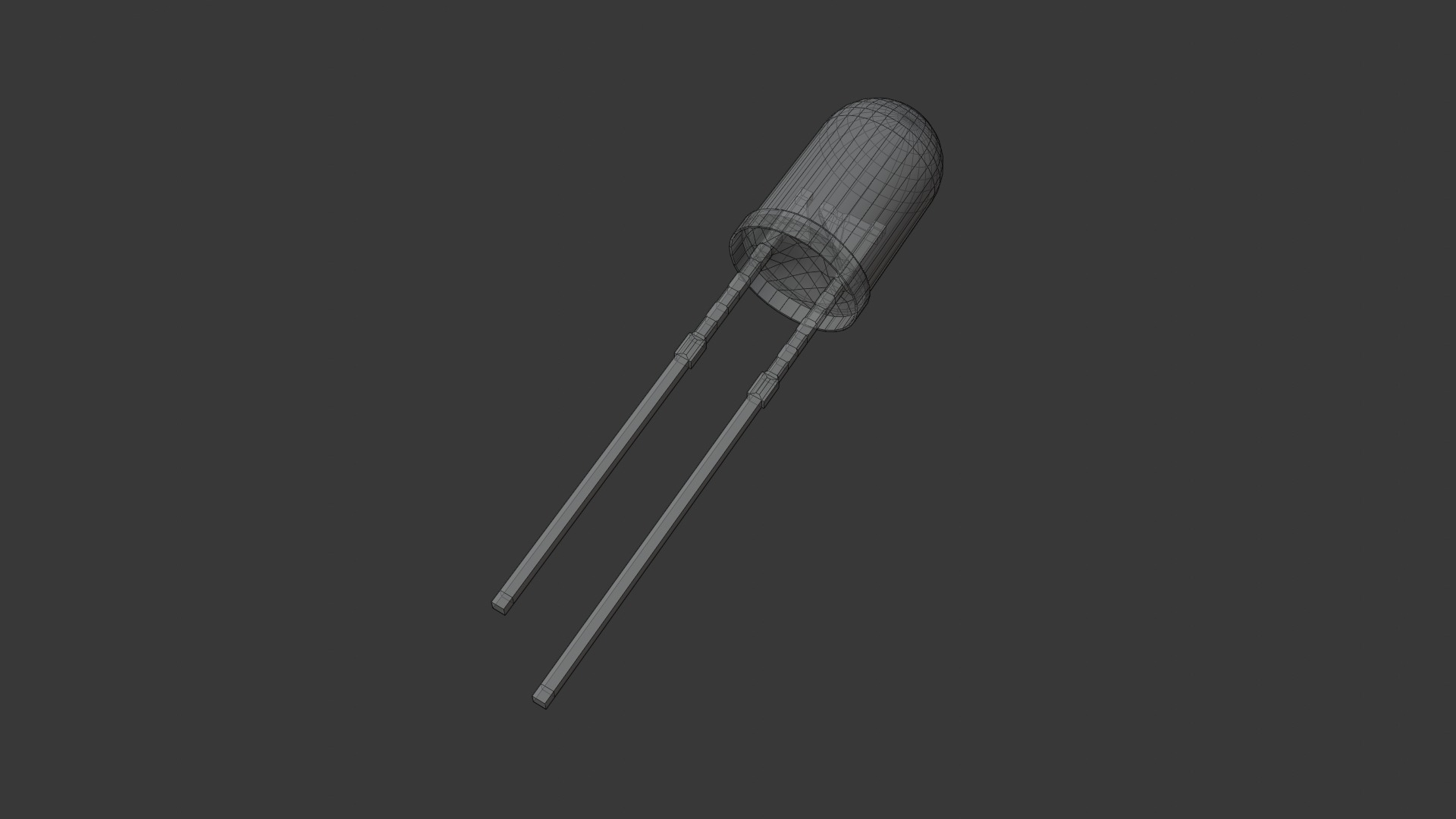 LED Light Emitting Diode 3D model_8