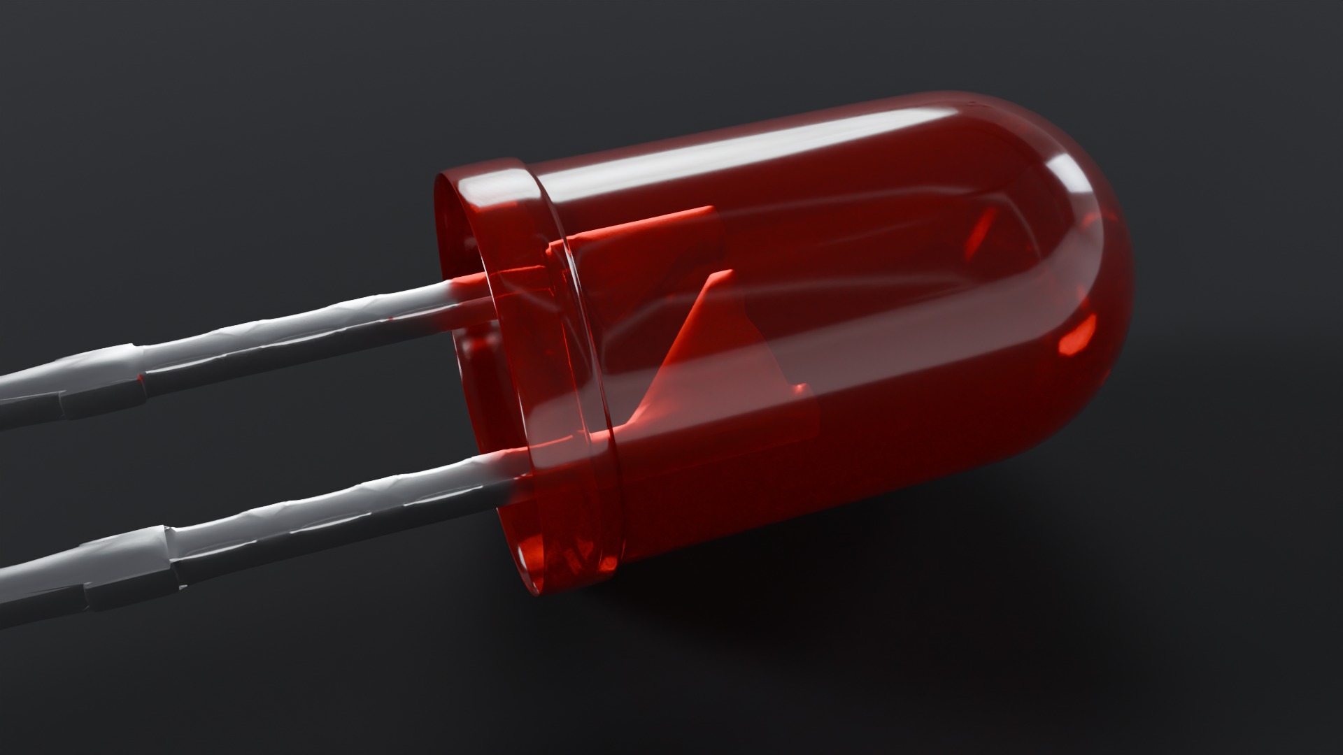 LED Light Emitting Diode 3D model_5