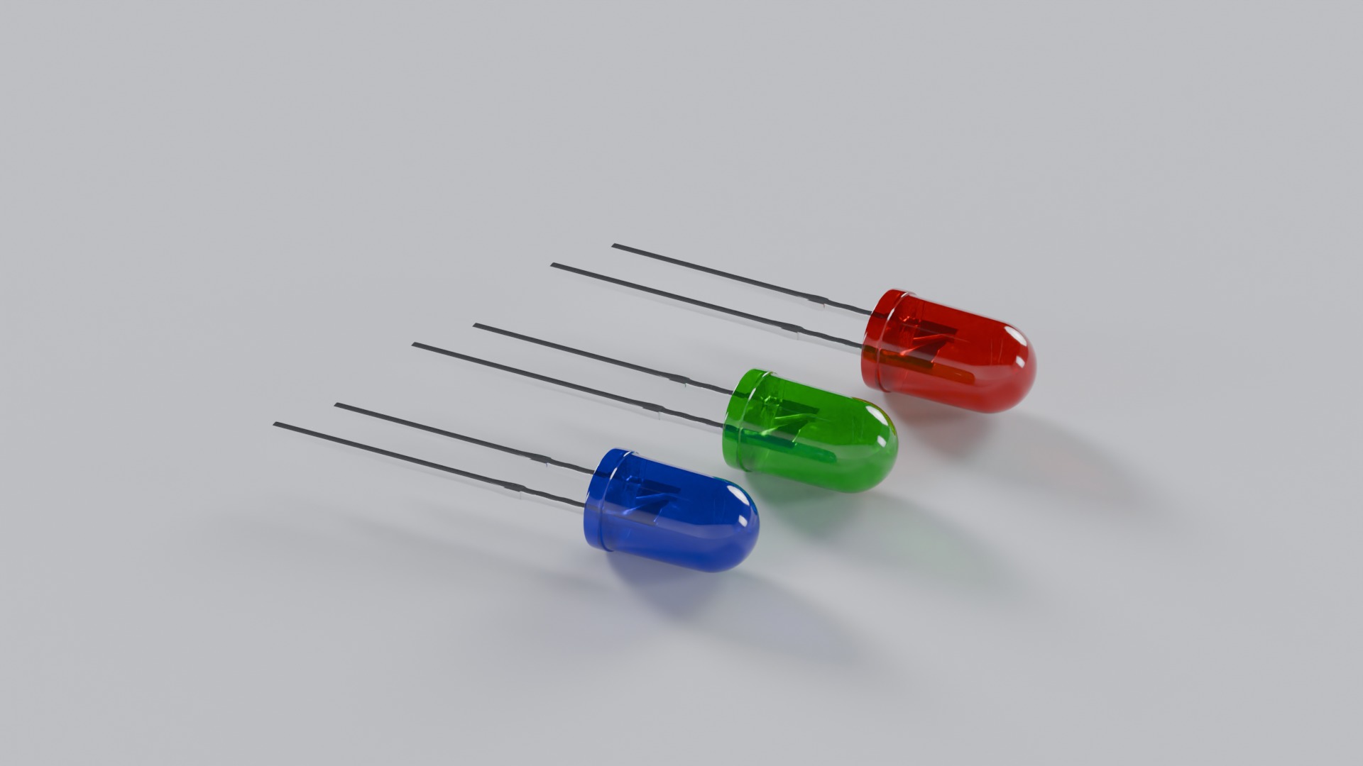 LED Light Emitting Diode 3D model_6