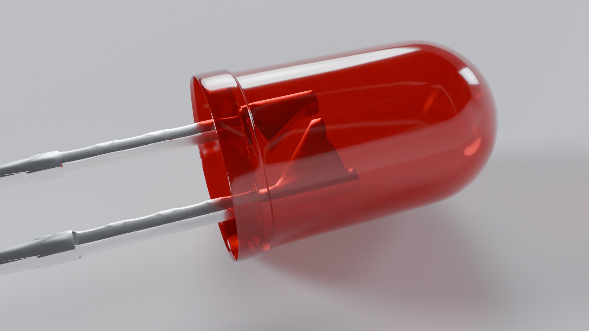 LED Light Emitting Diode 3D model_4