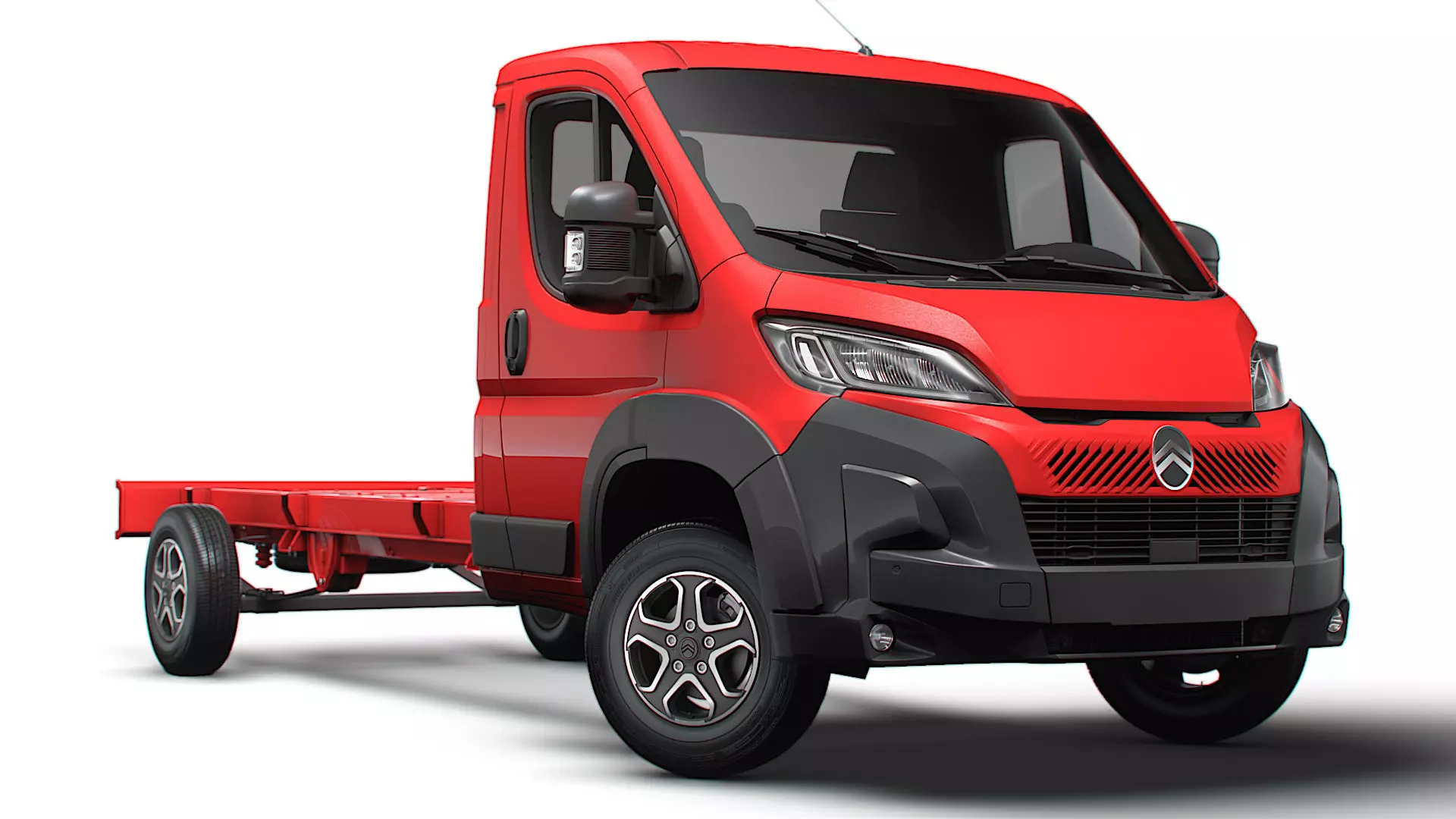 Citroen Jumper Chassis SCab 4300WB 2025 3D model_0