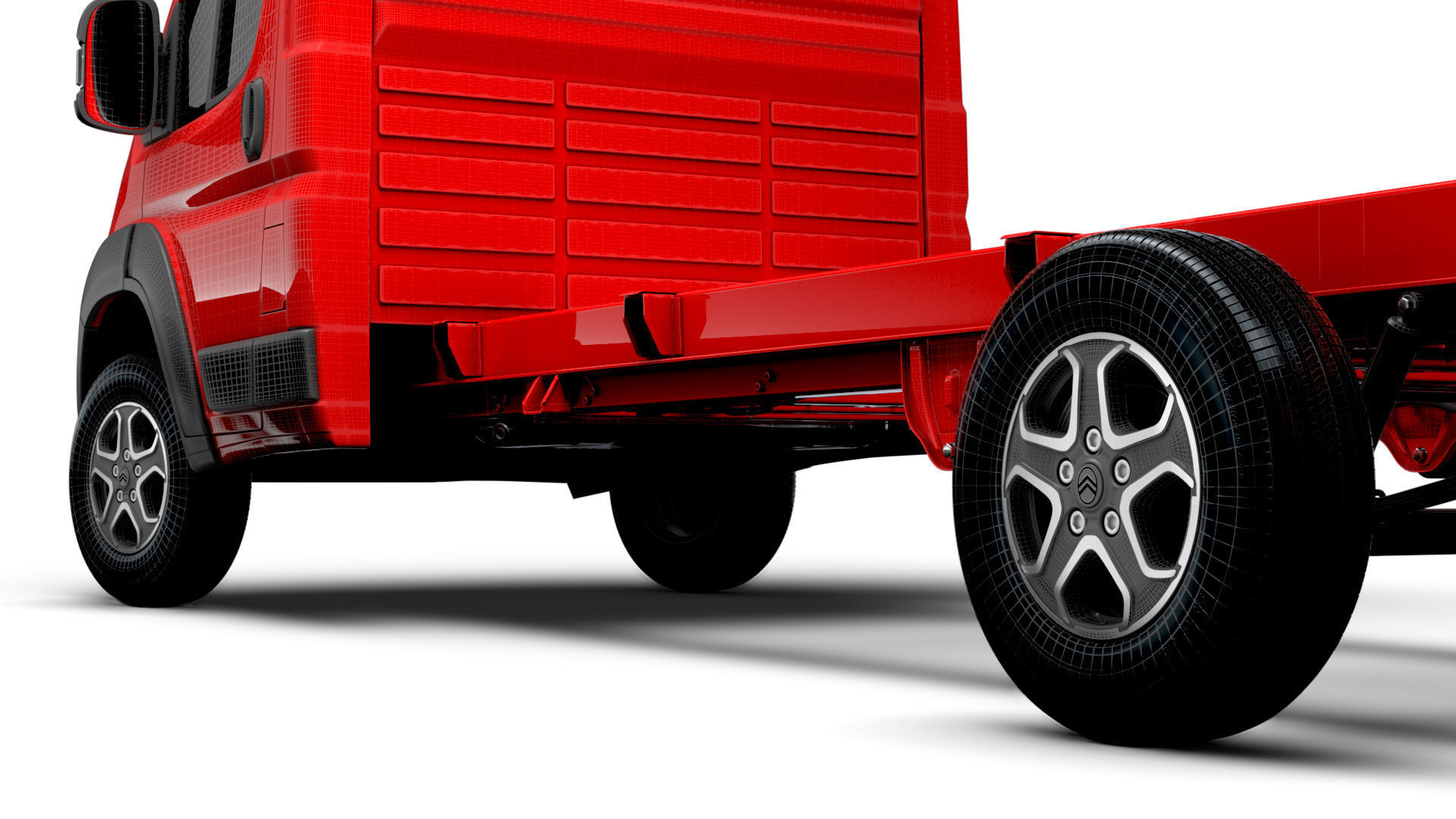 Citroen Jumper Chassis SCab 4300WB 2025 3D model_17