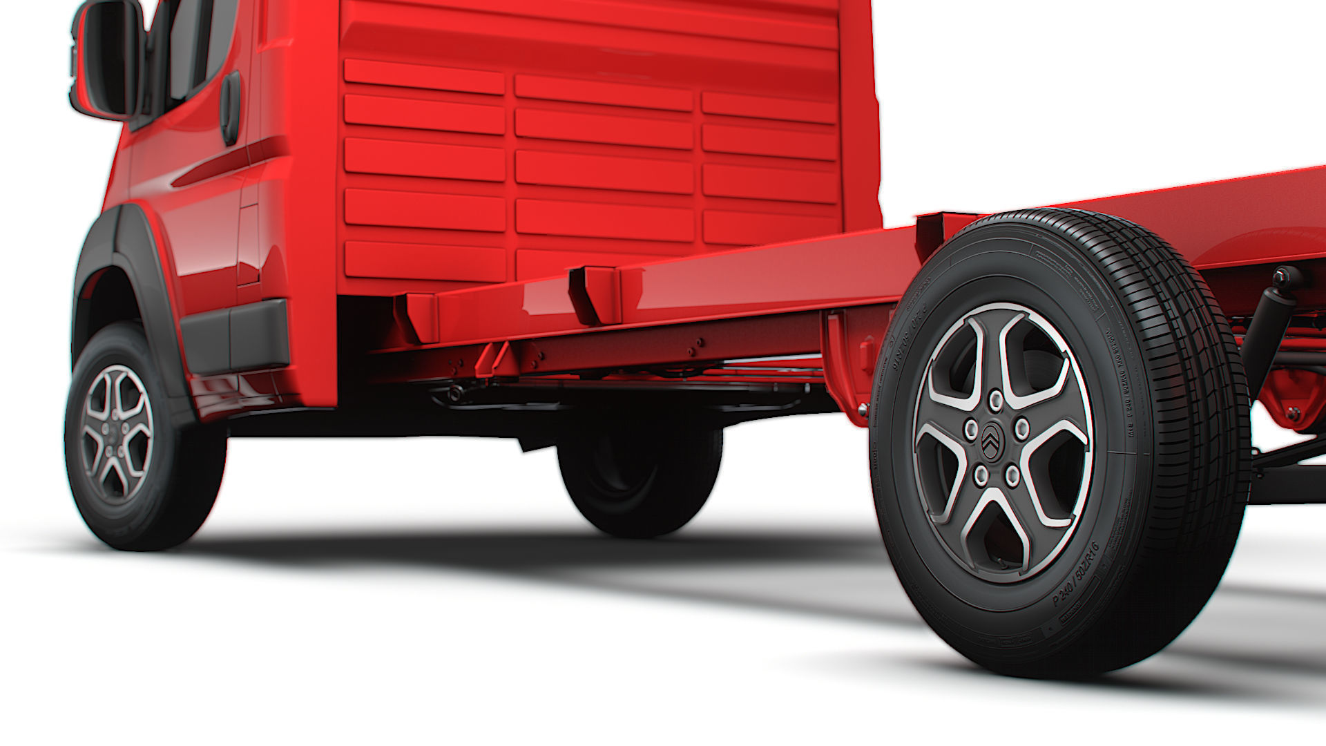 Citroen Jumper Chassis SCab 4300WB 2025 3D model_3