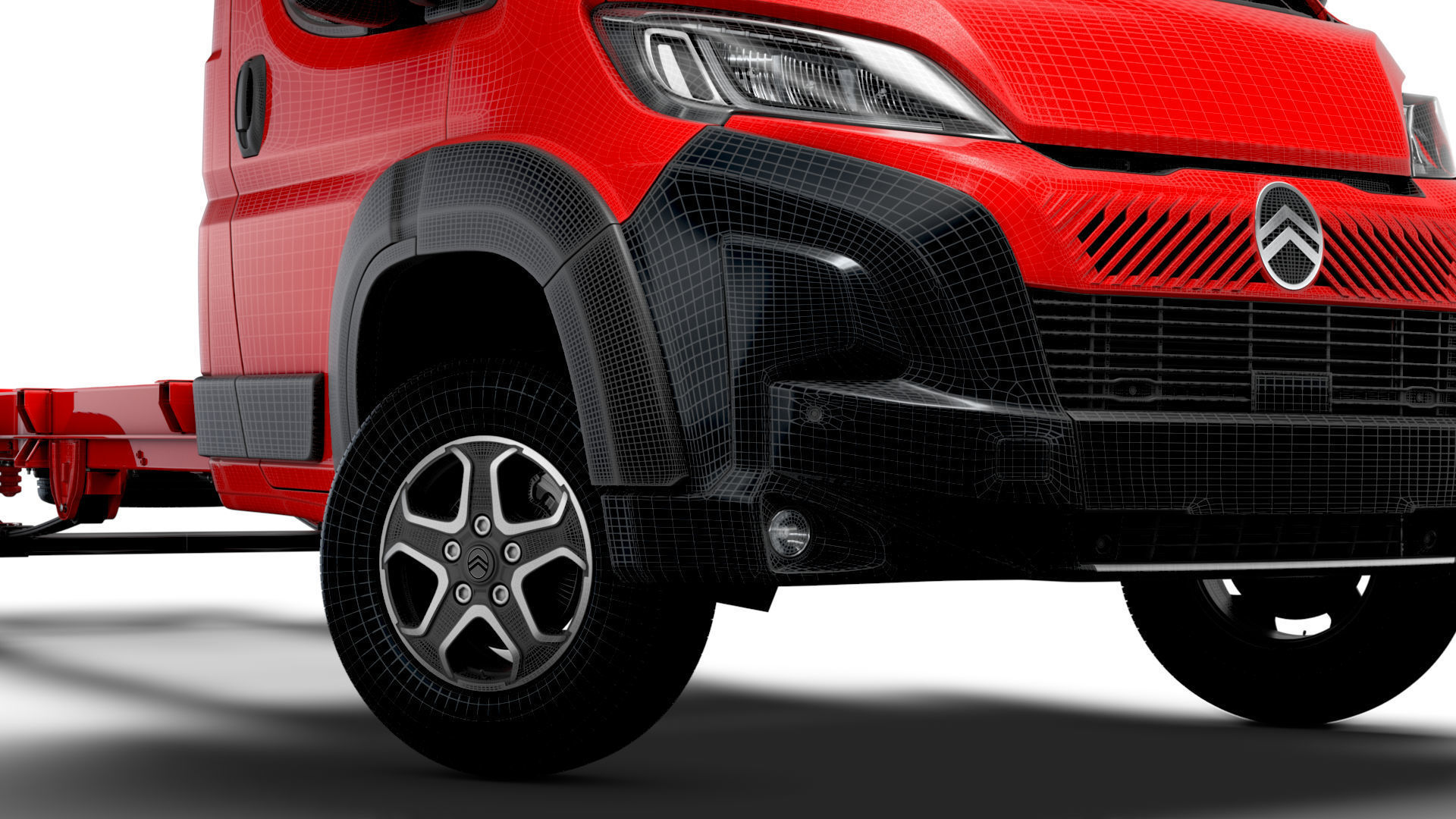 Citroen Jumper Chassis SCab 4300WB 2025 3D model_25