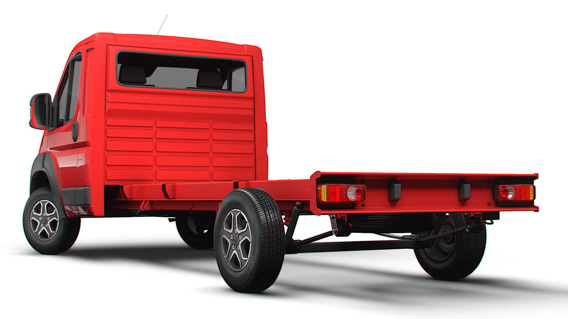 Citroen Jumper Chassis SCab 4300WB 2025 3D model_2