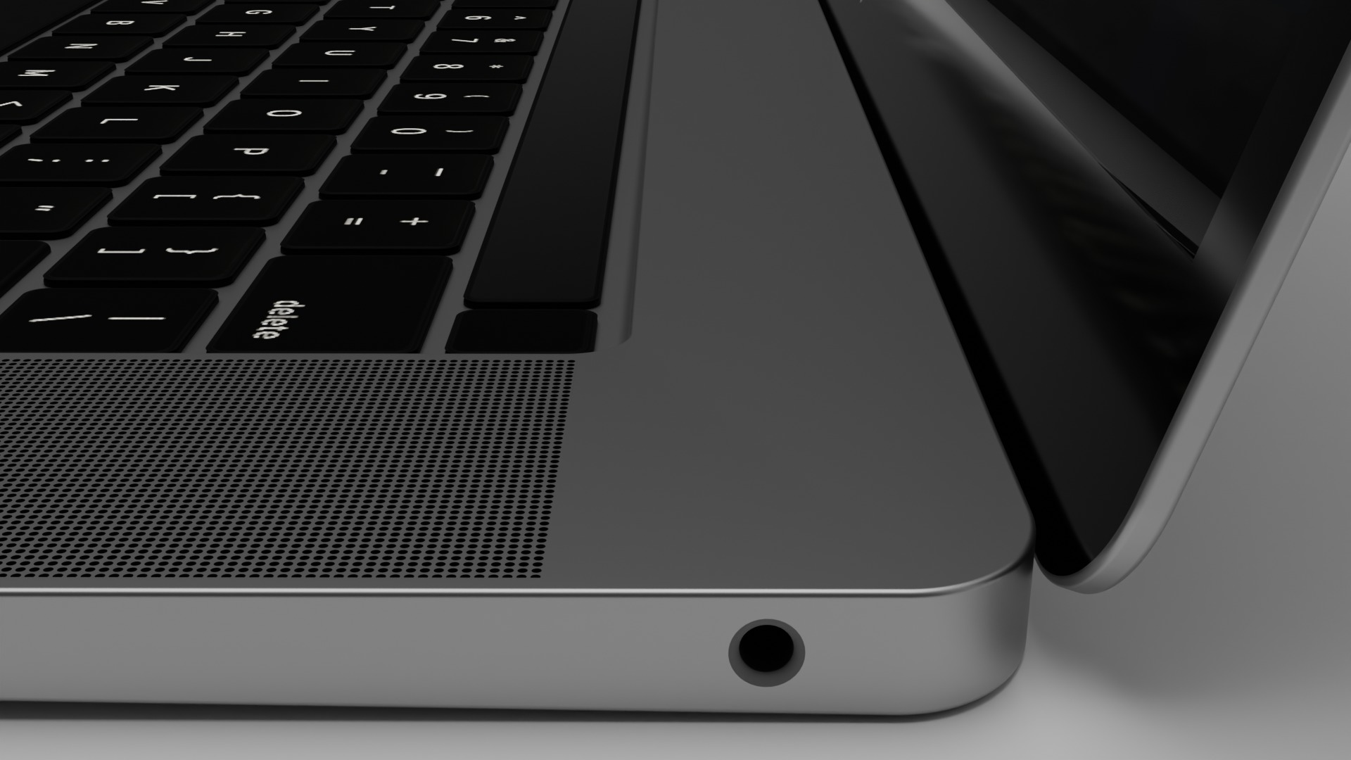 Apple 2024 MacBook 3D model_7
