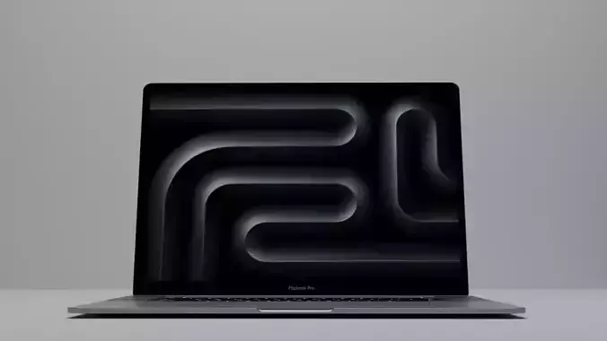Apple 2024 MacBook 3D model