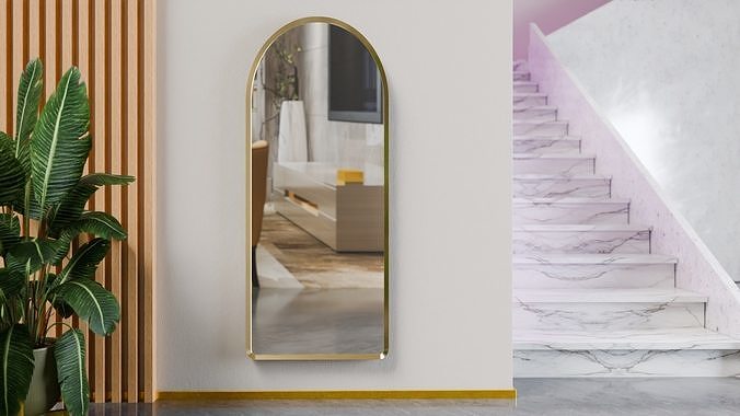 Arch full Legnth Mirror M2 3D model