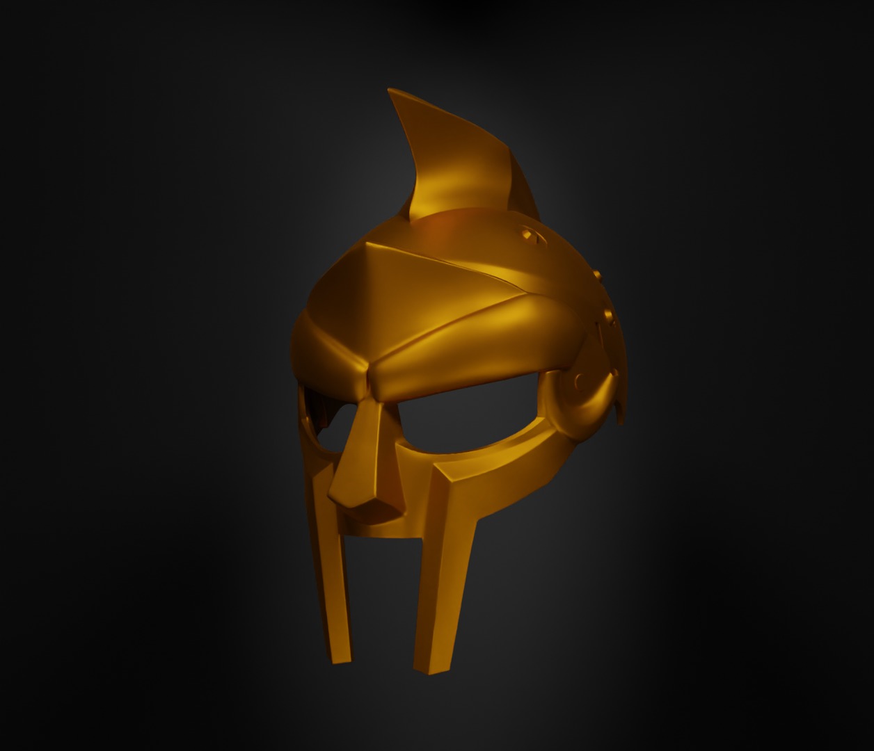 Gladiator Face Helmet Doom Face Mask - Gladiator Armor Part 3D print model_15