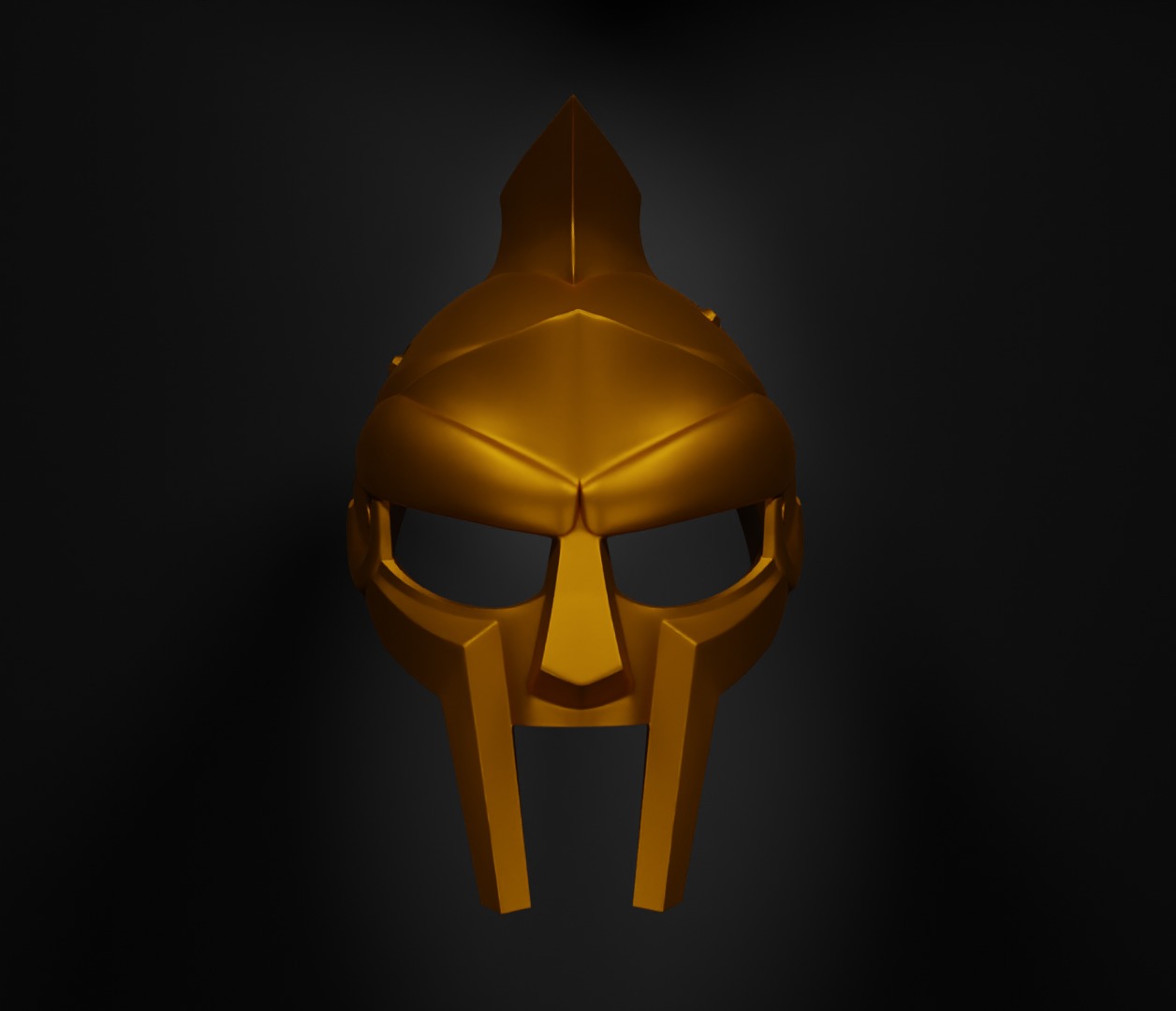 Gladiator Face Helmet Doom Face Mask - Gladiator Armor Part 3D print model_1