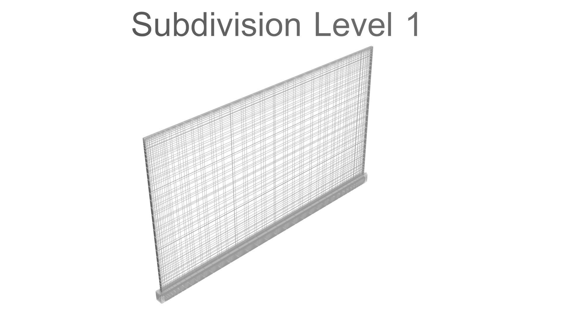 Television 3D model_30