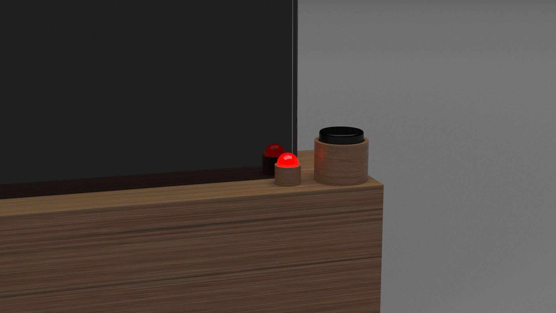 Television 3D model_1