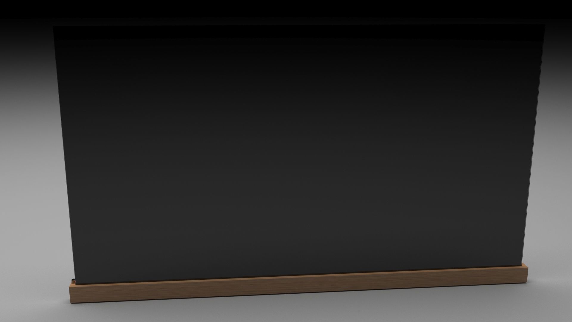 Television 3D model_3